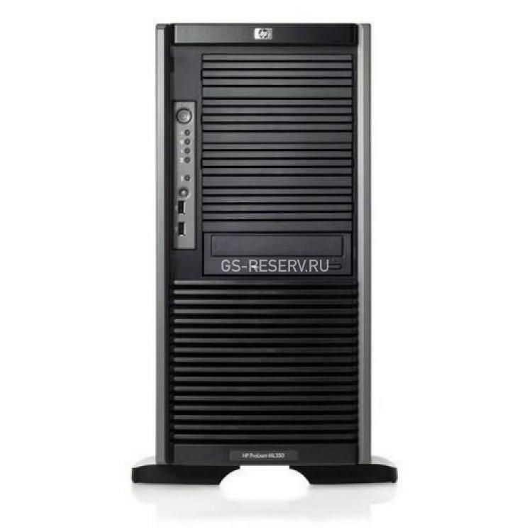 Сервер HP ML350T05 Intel Xeon QC 5310 1600Mhz/1066/2*4Mb DualS771/ i5000Z/ 1024(4096)Mb FBD/ Video/ LAN1000/ 8SAS SFF/ 0x36(146)Gb/10(15)k SAS/ DVD/ ATX 800W 5U(434717-421)