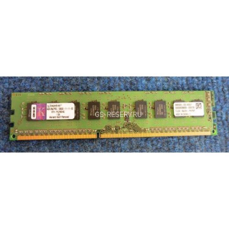 RAM DDRIII-1600 Kingston 4Gb 2Rx8 ECC PC3-12800E For HP 669322-B21 682413-001 684034-001 A2Z48AA QE257AV(KTH-PL316E/4G)
