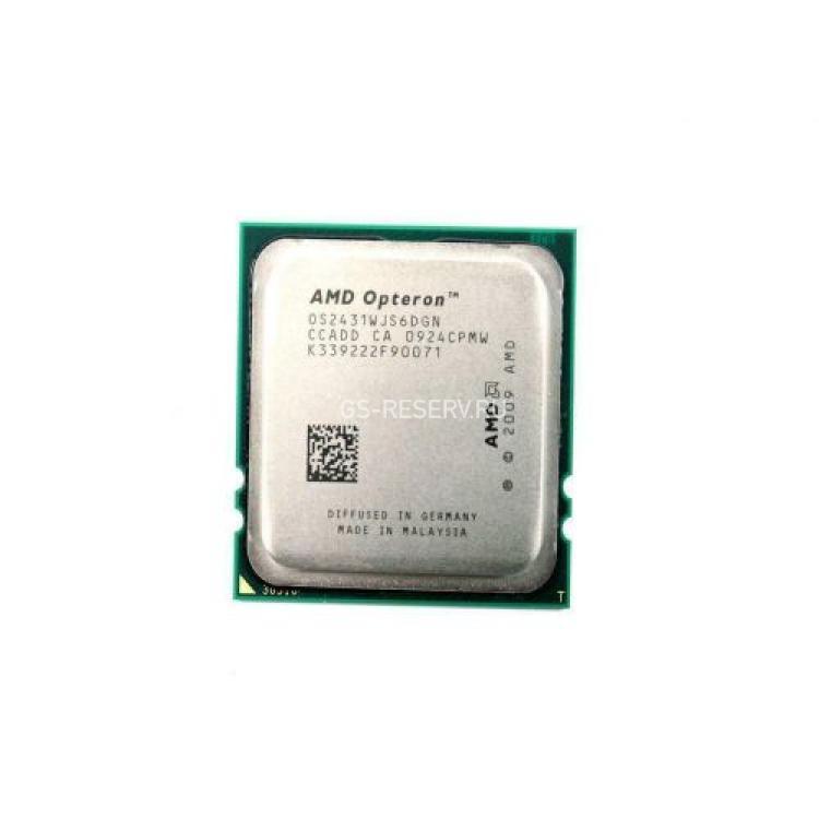 Процессор AMD Opteron 2431 2400Mhz (6x512/L3-6Mb/2200/1,3v) 6x Core Socket F Istanbul(OS2431WJS6DGN)