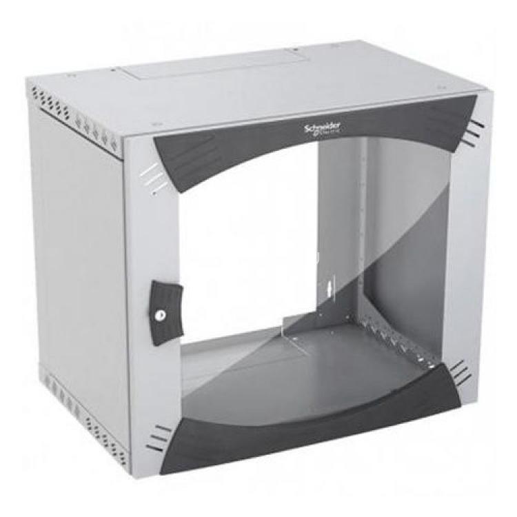 Настенный Шкаф Schneider Electric Wall-Mounted OPB 600x500mm 12U 19" Grey 25kg(NSYOPB12U5P)