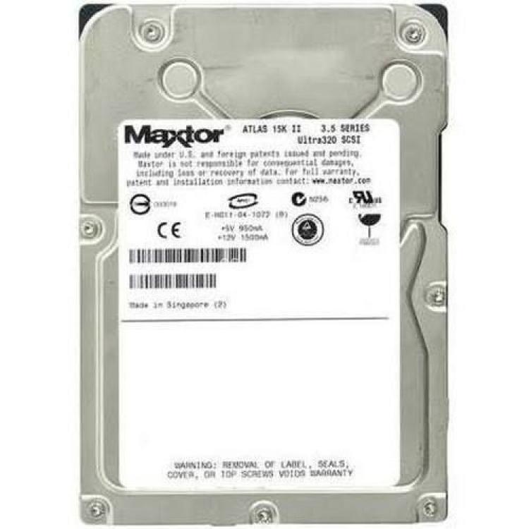 Жесткий Диск Maxtor Atlas 15K-II 36Gb (U320/15000/8Mb) 80pin U320SCSI(8K036J0)