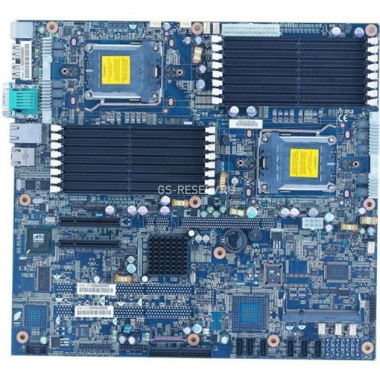 Материнская Плата Arima nVidia nForcePro3600 Dual S-F 16DualDDRII-667 6SATAII U133 2PCI-E8x 2PCI-X SVGA 2xGbLAN E-ATX 2000Mhz(40GCMO160-C710)
