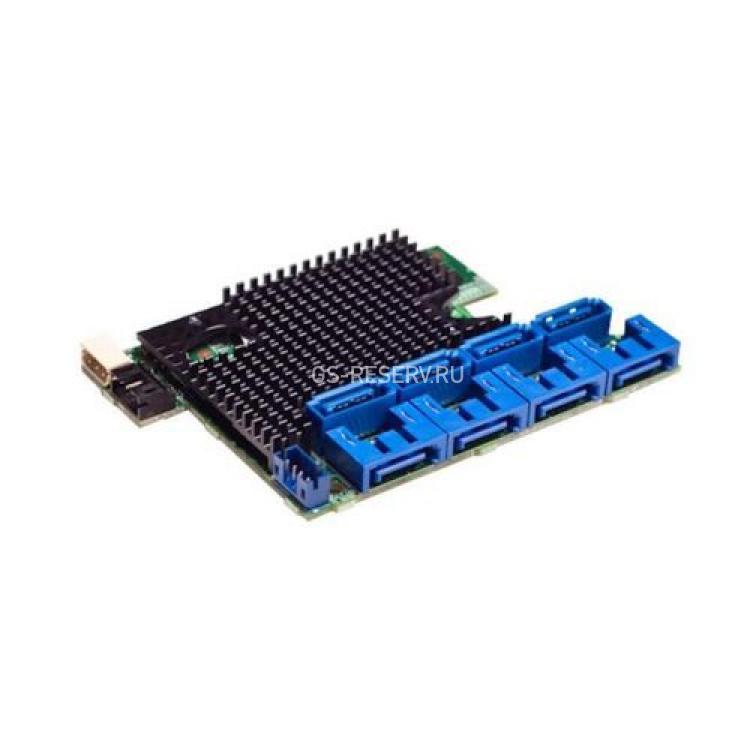 Контроллер SAS RAID Intel LSI2008 Int-8xSATA 8xSAS/SATA RAID50 U600 6G SAS I/O Expansion Module For S1200BTL S3420GP S5520HC S5520UR S5500WB S5500HCV S5520SC(E87805-103)
