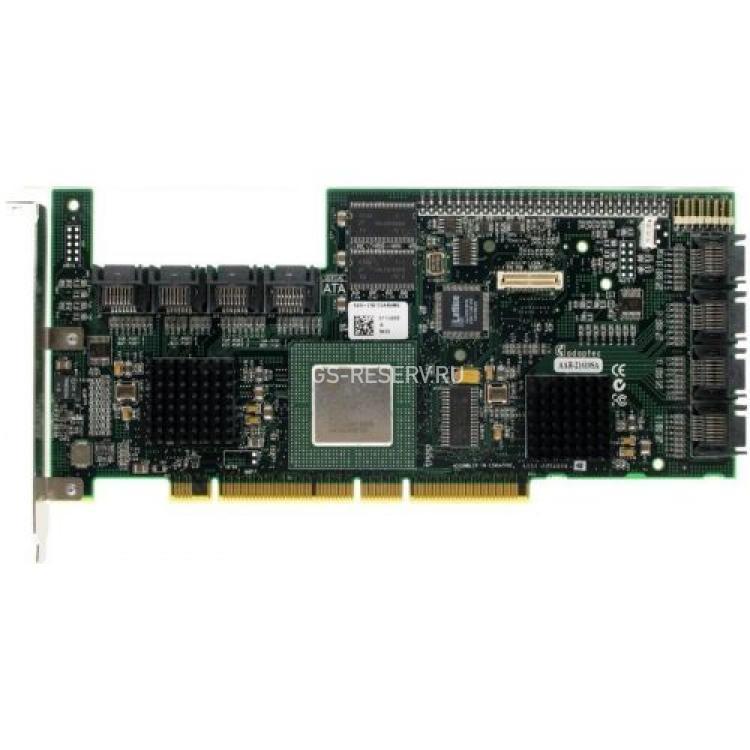 Контроллер RAID SATA Adaptec 2xAIC-8120/Intel GC80303 64Mb 16xSATA RAID50 U150 SATA PCI/PCI-X(AAR-21610SA/64Mb)