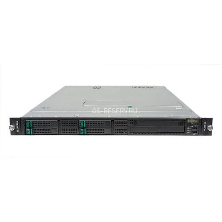 Сервер Fujitsu-Siemens RX200S4 Intel Xeon QC 5405 2000Mhz/1333/2*6Mb/ DualS771/ i5000p/ 1Gb(16Gb) FBD/ Video/ 2LAN1000/ 2SAS/SATA LFF/ no HDD/ ATX 650W 1U(S26361-K1167-V102)