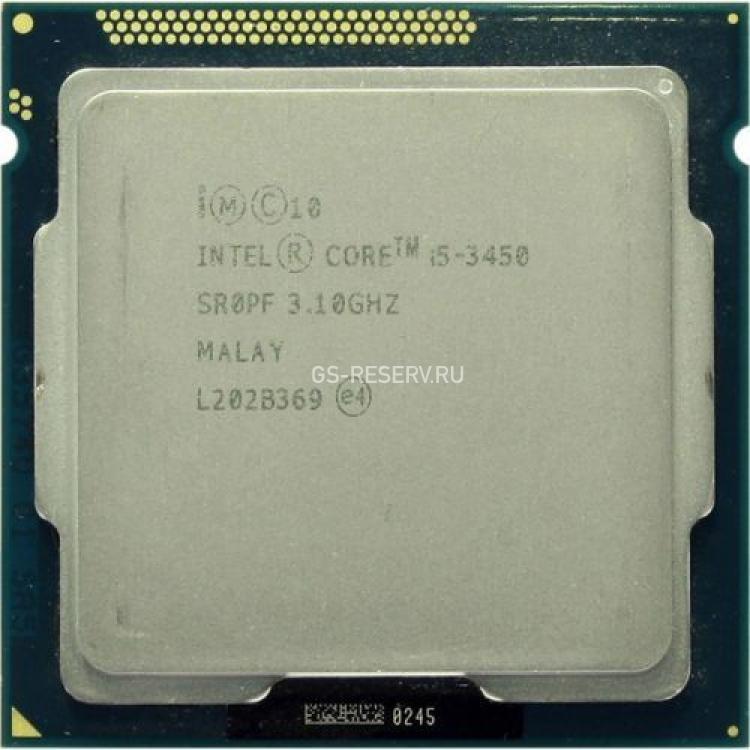 Процессор Intel Core i5 3100(3500)Mhz (5000/L3-6Mb) Quad Core 77Wt Socket LGA1155 Ivy Bridge(i5-3450)