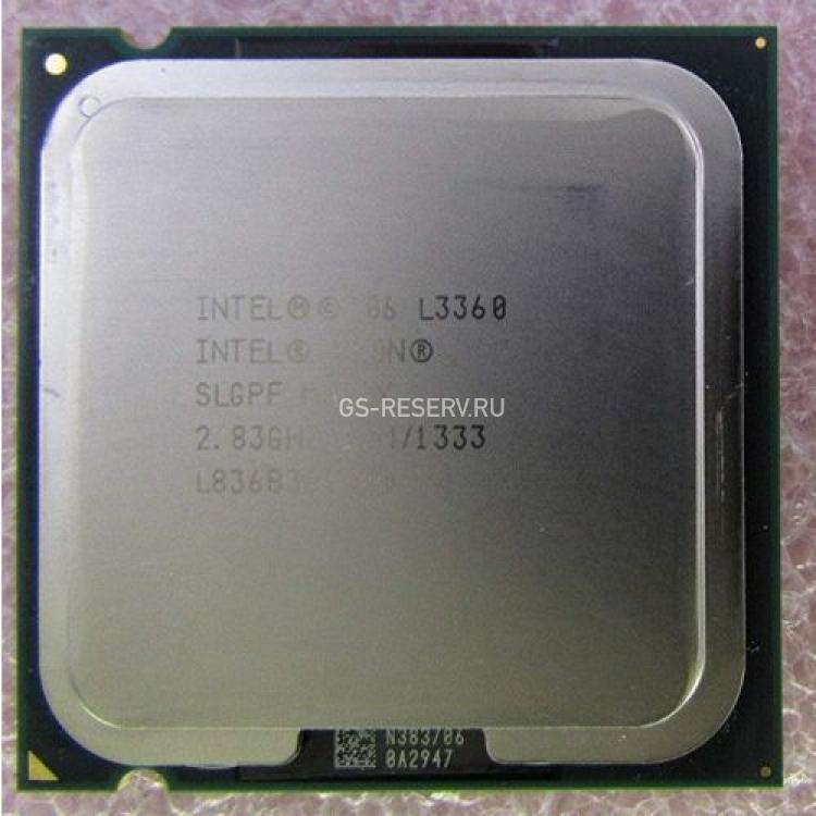 Процессор Intel Xeon 2833Mhz (1333/L2-2x6Mb) Quad Core 65Wt Socket LGA775 Yorkfield(SLGPF)