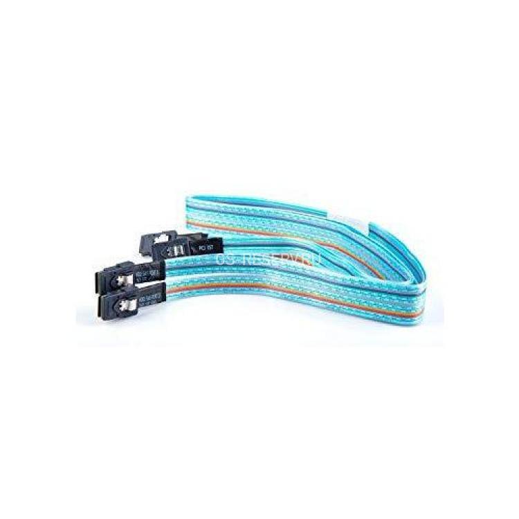 Шлейф SAS HP 2xSFF-8087 (mSASx4) To 2xSFF-8087 (mSASx4) 100cm/1m For Cage DL380p Gen8 DL385 Gen8(4N5L9-01)