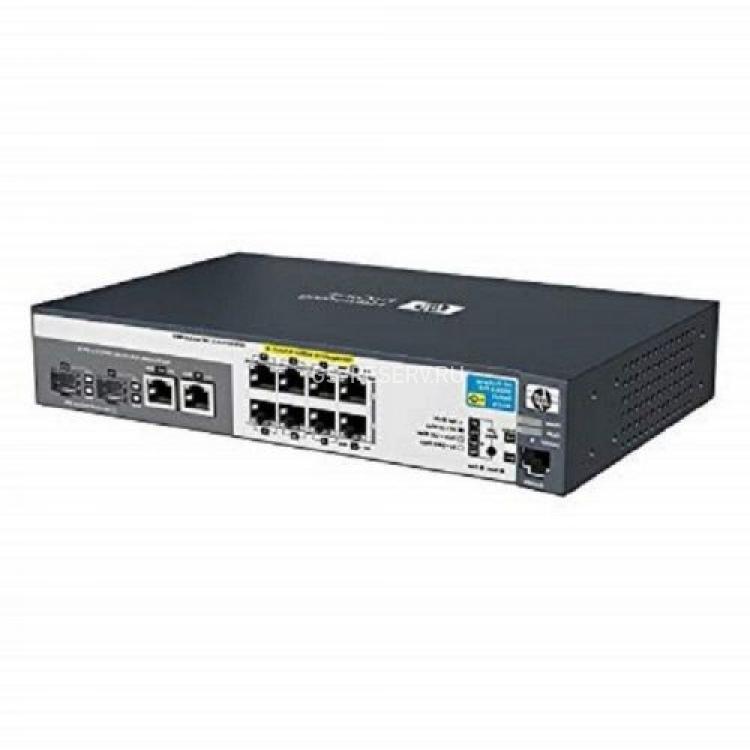 Коммутатор HP ProCurve 2520 Switch 24port-10/100Mbps 4port-1000Mbps 4xSFP+ PoE Managed Layer 2 19" 1U(2520G-24-PoE)