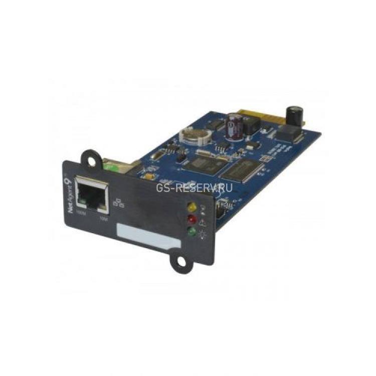 Плата Удаленного Управления Powercom NetAgent 9 SNMP RJ45 10/100Мбит/сек(CY504)