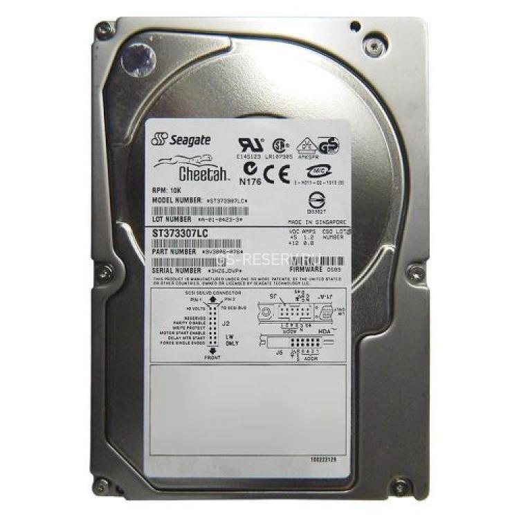 Жесткий Диск Seagate Cheetah 10K.6 73,4Gb (U320/10000/8Mb) 80pin U320SCSI(ST373307LC)