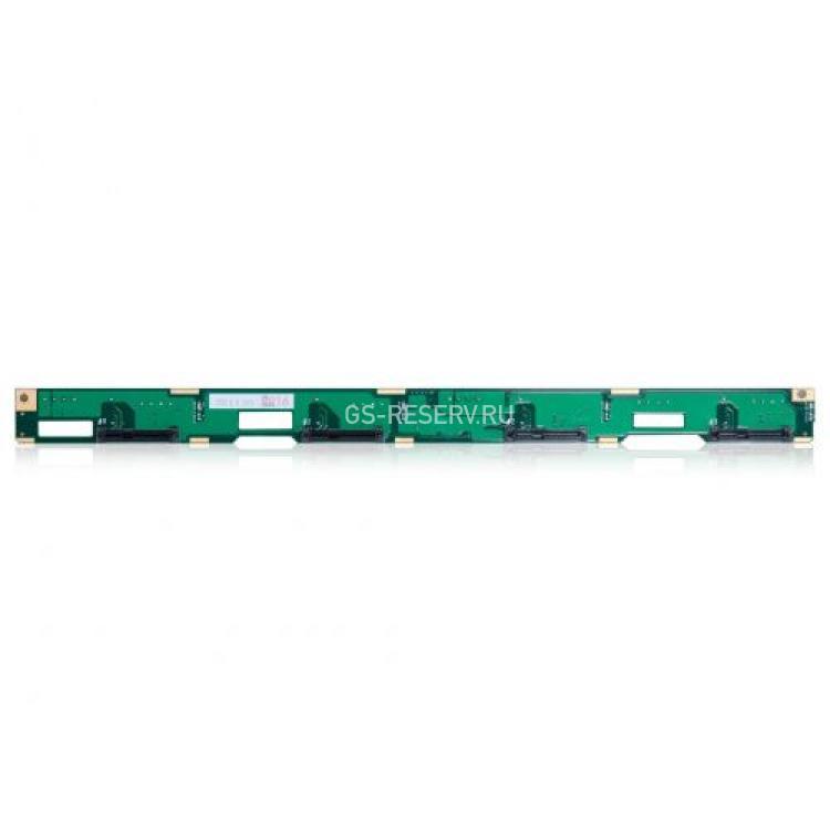 Плата Backplane Supermicro 4xHotSwap SAS/SATA 3,5" 1U For SC808BT-1K28B SC808LT-780B 6015T-T 6015T-INF AS1021TM-T+B 1021TM-INF+B 6015TC-10GB 5015TB-TB 6015TC-TB 6015TW-TB 5016Ti-TF 5015TB-10GB(BPN-SAS-808)