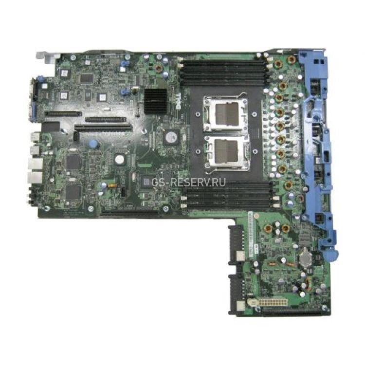 Материнская Плата Dell Broadcom HT-2100 Dual Socket F (1207) 8DualDDRII-667 2PCI-E16x & Riser 2xGbLAN E-ATX For PowerEdge 2970(CY813)