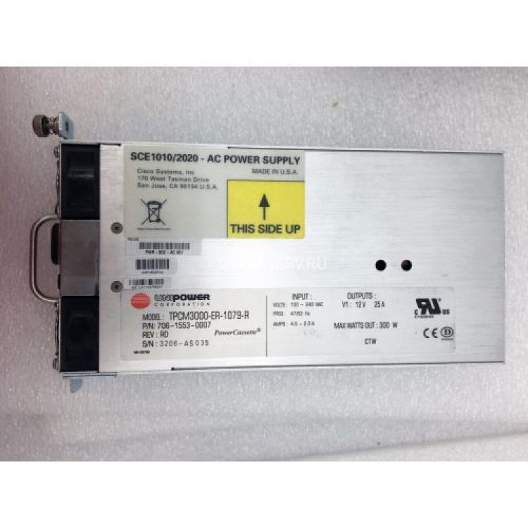 Резервный Блок Питания Cisco 300Wt (Unipower) Для Cisco SCE1010 SCE2020(TPCM3000-ER-1079-R)