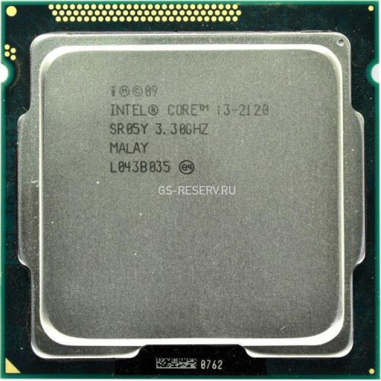 Процессор Intel Core i3 3300Mhz (5000/L3-3Mb) 2x Core 65Wt Socket LGA1155 Sandy Bridge(i3-2120)