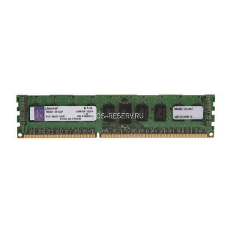 RAM DDRIII-1600 Kingston 4Gb 2Rx8 REG ECC PC3-12800R(KVR16R11D8/4)