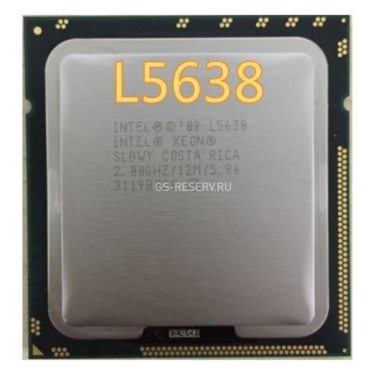 Процессор Intel Xeon 2000Mhz (5860/L3-12Mb) 6x Core 60Wt Socket LGA1366 Westmere(L5638)