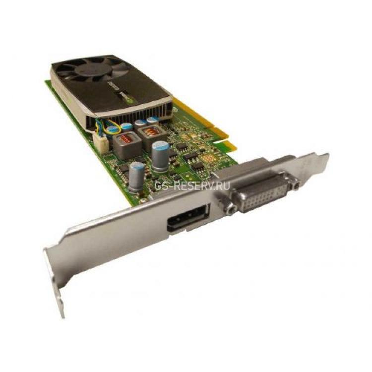 Видеокарта PNY Nvidia Quadro 600 1Gb 128Bit GDDR3 DVI DP LP PCI-E16x 2.0(VCQ600BLK-1)