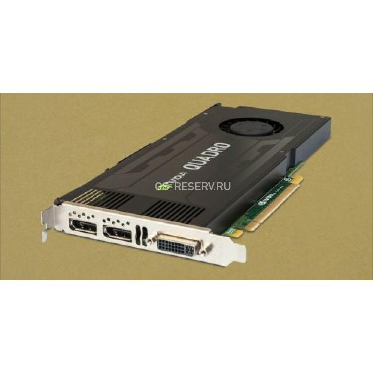 Видеокарта PNY Nvidia Quadro K4200 4Gb 256Bit GDDR5 DVI 2xDP miniDin (3D Glasses) SLI PCI-E16x 3.0(VCQK4200-T)