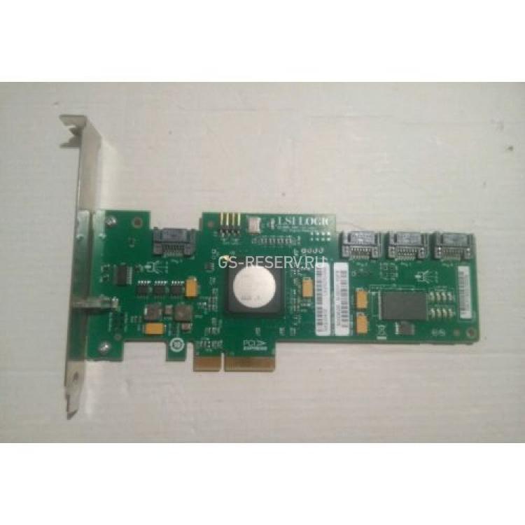 Контроллер SAS LSI Logic LSISAS1064 Int-4xSAS/SATA RAID10 U300 LP PCI-E4x(SAS3041E-S)