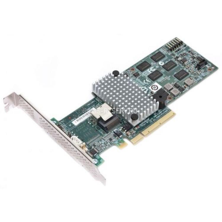 Контроллер SAS RAID Intel (LSI Logic) MegaRAID SAS SAS2108 800Mhz 512Mb Int-1xSFF8087 4xSAS/SATA RAID60 U600 SAS 2.0 PCI-E8x(E73777)