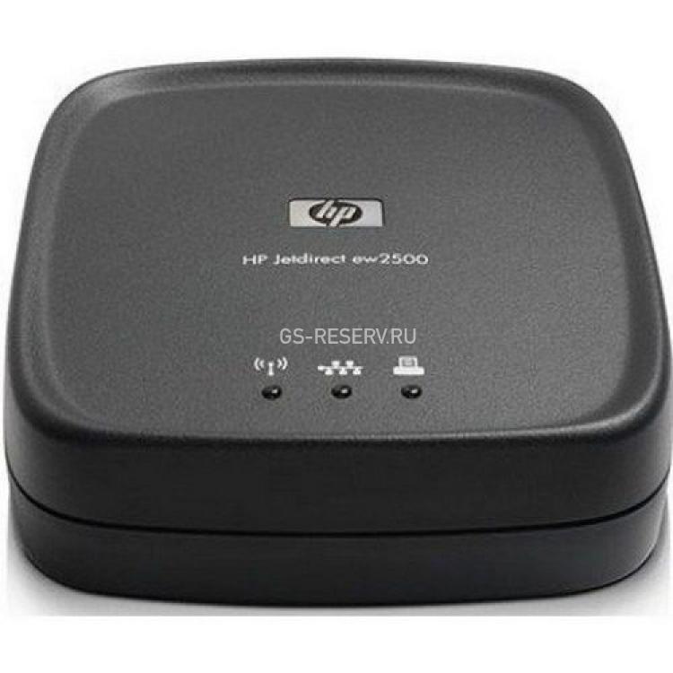 Принт-Сервер HP JetDirect Wireless External Print Server (802.11b/g, 10/100Base-TX, USB)(ew2500)