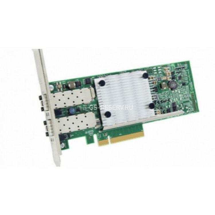 Сетевой Адаптер Qlogic Single Port 10Gbps Ethernet-To-PCIe Converged Network Adapter SFP+ 10GbE 10Гбит/сек Fibre Channel LP PCI-E8x 2.0(NE3210406-04)