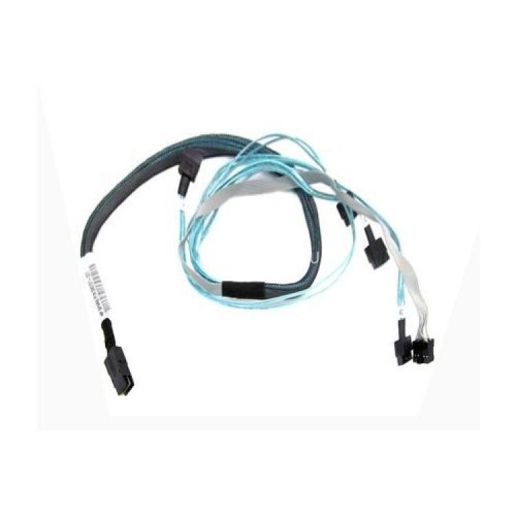 Шлейф SAS HP 1xSFF-8087 (mSASx4) To 4xSATA (4xSATA Жесткий Диск или Корзина) 96cm/0,96m For DL120G7 DL120G6(6017B0218601)