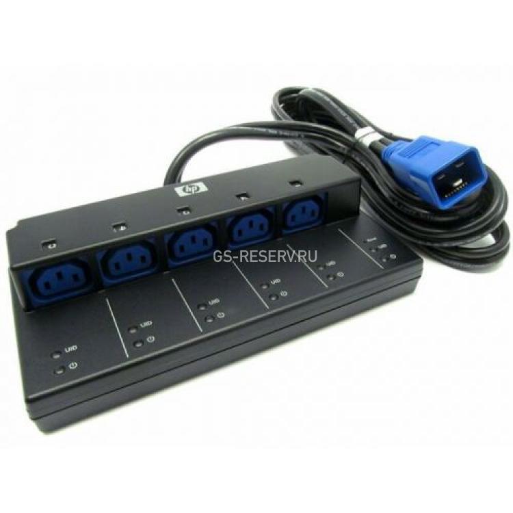 Распределительное Устройство Электропитания HP Intelligent PDU Extension Bar G2 Kit 16A 100-240V 5xC13 For Gen6 Gen7 Gen8 Gen9(HSTNR-PS07)