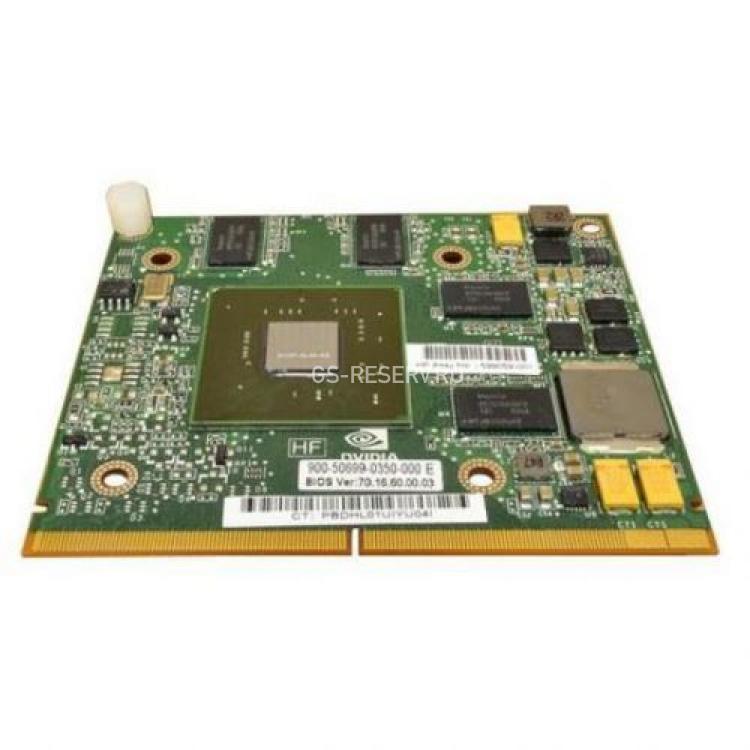 Видеокарта для Сервера HP Nvidia Quadro FX880M 1Gb 128Bit GDDR3 PCI-E16x 2.0 MXMII For WS460cG7 WS460cG6 XW460cG7 XW460cG6 Z1 Workstation(599059-001)