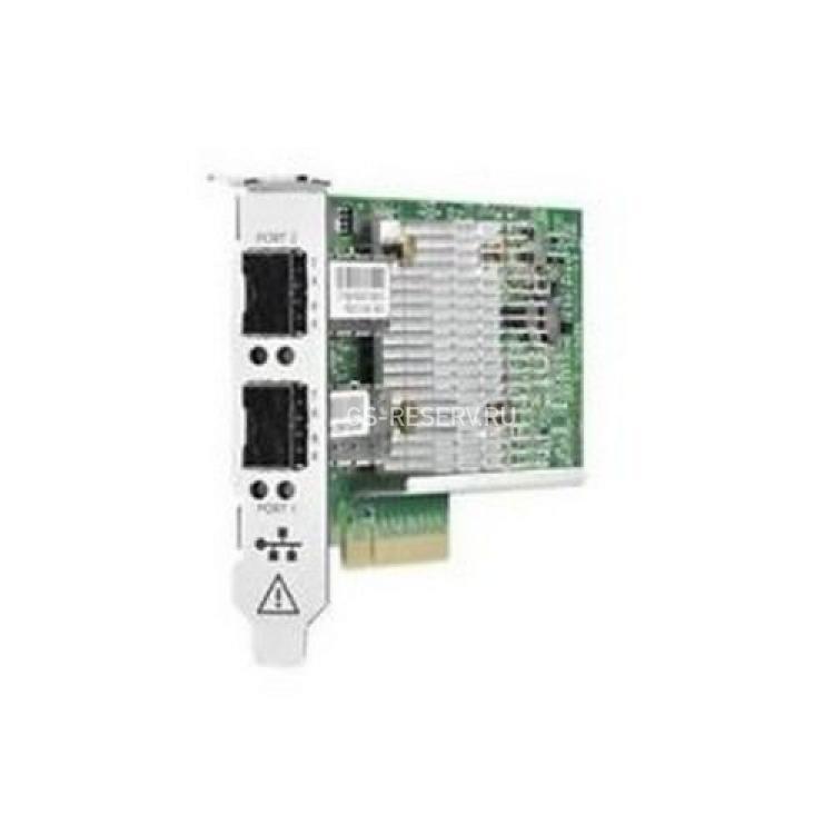 Сетевой Адаптер HP 10Gigabit Dual Port Server Adapter 2x10Гбит/сек Dual Channel Fibre Channel HBA LP PCI-E8x(530FLR-SFP+)