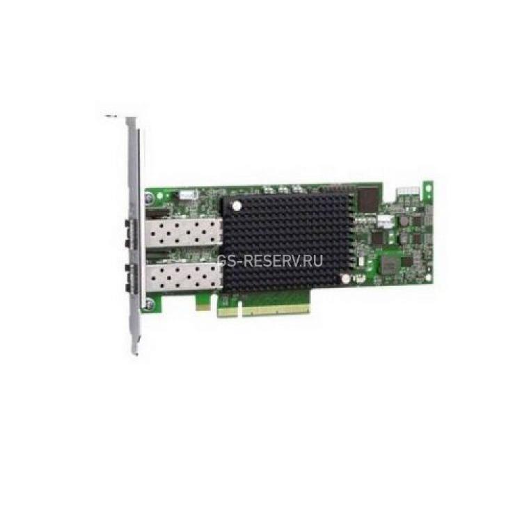 Сетевой Адаптер Lenovo (Emulex) 2x16Гбит/сек Dual Port Fibre Channel HBA LP PCI-E8x For ThinkServer(4XB0F28643)