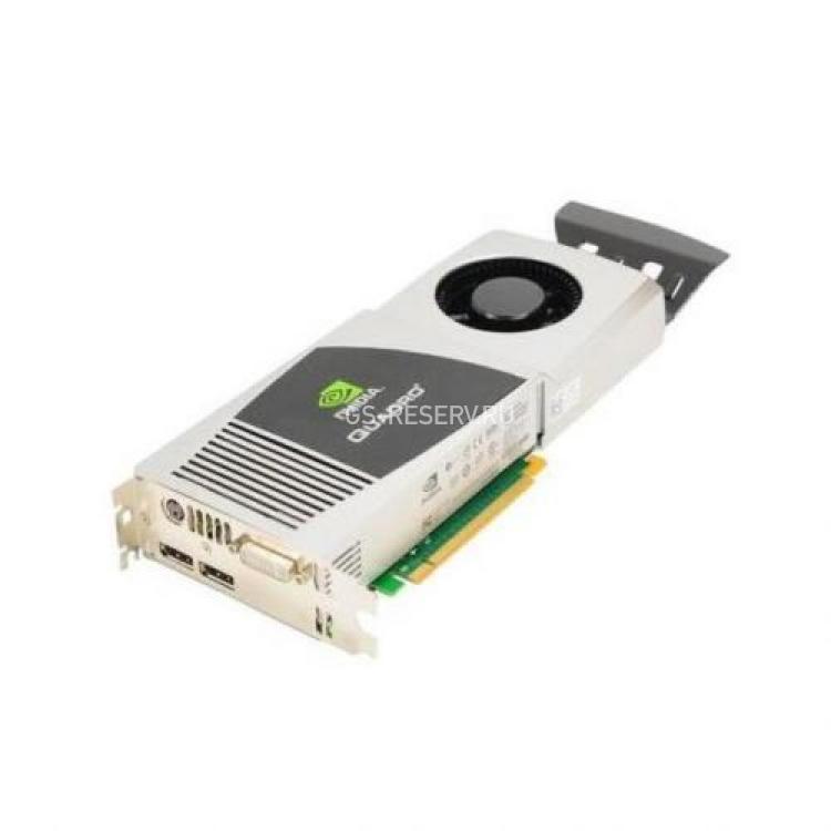 Видеокарта PNY Nvidia Quadro FX4800 1536Mb 384Bit GDDR3 2xDP DVI miniDin (3D Glasses) SLI HDCP PCI-E16x(VCQFX4800-PCIE)