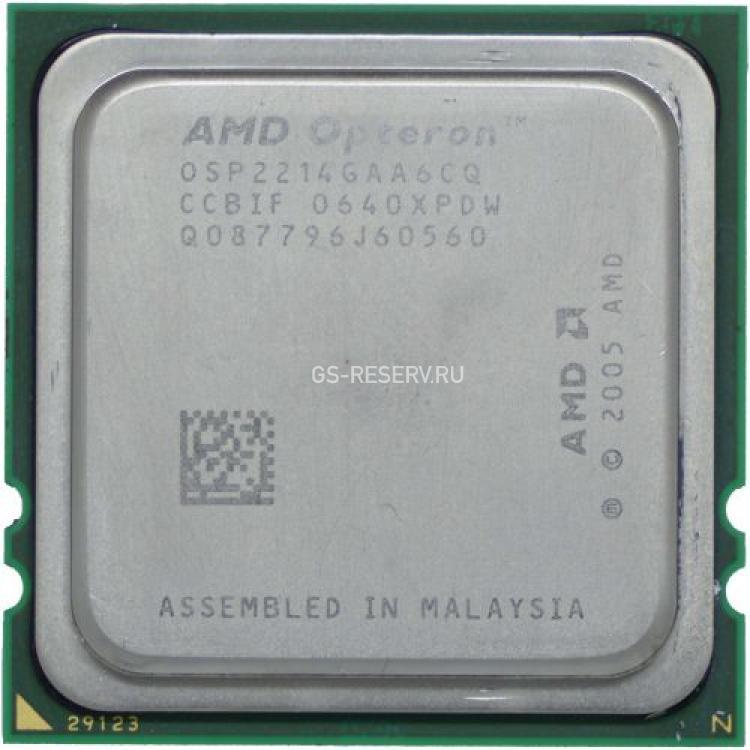 Процессор AMD Opteron 2214HE 2200Mhz (2x1024/1000) 68Wt 2x Core Socket F Santa Rosa(CCBIF)