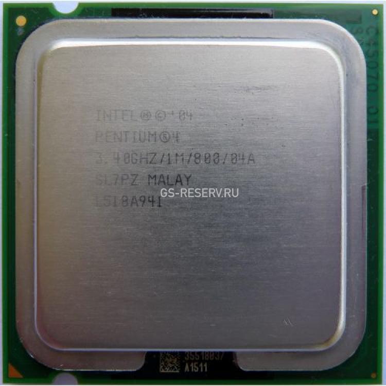 Процессор Intel Pentium 550 3400Mhz (800/L2-1Mb) HT 115Wt LGA775 Prescott(SL7PZ)