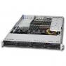 Платформа SuperMicro SuperServer Dual Socket LGA1366 i5520 12DDRIII 6xSATAII 4xHotSwap PCI-E8x 2GbLAN 6400Mhz 2x650Wt E-ATX DVD 1U(CSE-815TQ-R650UB)