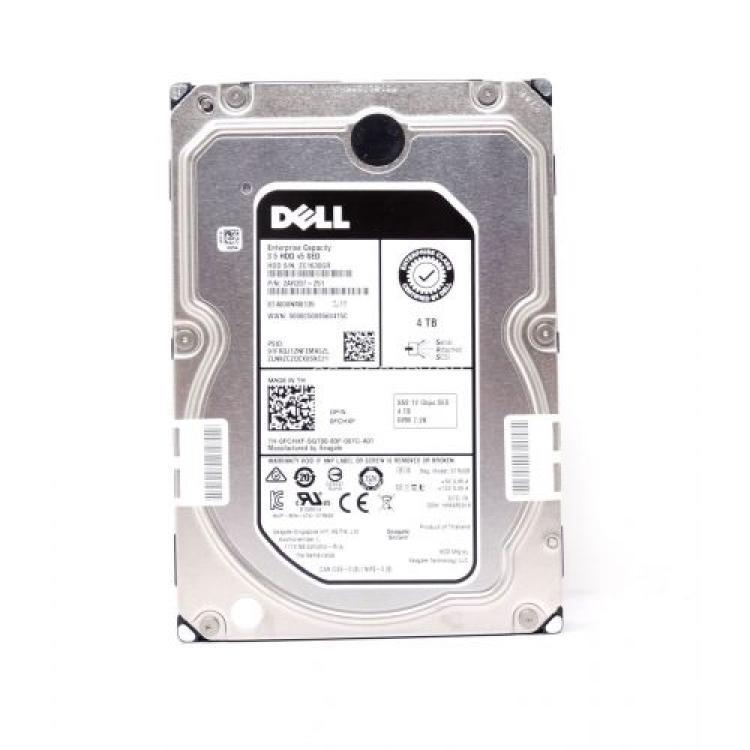Жесткий Диск Dell (Seagate) Enterprise Capacity 3.5 HDD v5 SED ST4000NM0135 4Tb (U1200/7200/128Mb) SED FIPS 140-2 512n 12G SAS 3,5" For R730 R730XD T430 T630 R430 R530 MD1400 MD3400(400-ANUO)