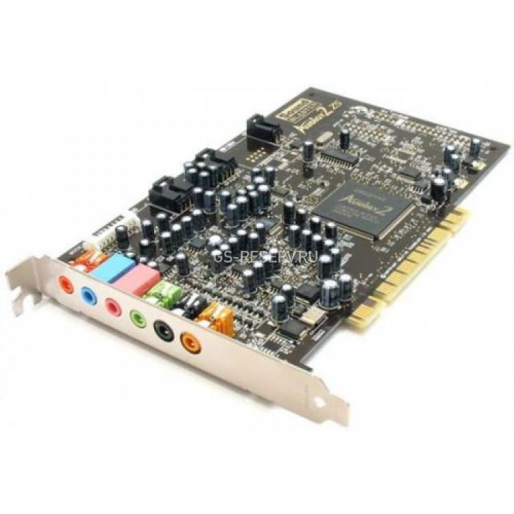 Звуковая карта Creative Audigy2 ZS Value Analog&Digital In/Out 7.1 IEEE1394 SPDIF-In/Out PCI(SB0350)