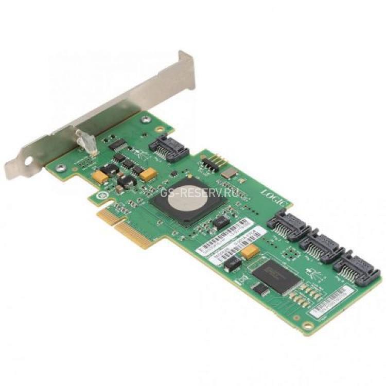 Контроллер SAS LSI Logic LSISAS1064 Int-4xSAS/SATA RAID10 U300 LP PCI-E4x(LSI00112)