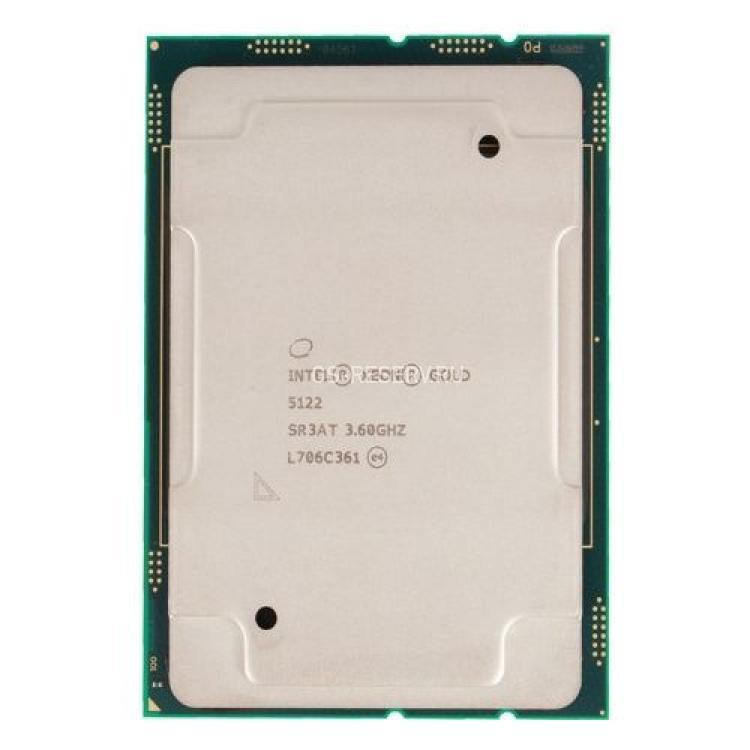 Процессор Intel Xeon Gold 5122 3600(3700)Mhz L3-16,5Mb 10400 Quad Core 105Wt Socket LGA3647 Skylake(SR3AT)