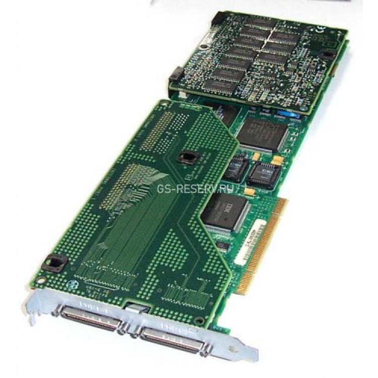 Контроллер RAID SCSI Compaq 64Mb Int-2x68Pin Ext-2xVHDCI RAID5 UW80SCSI PCI(Smart Array 3200)