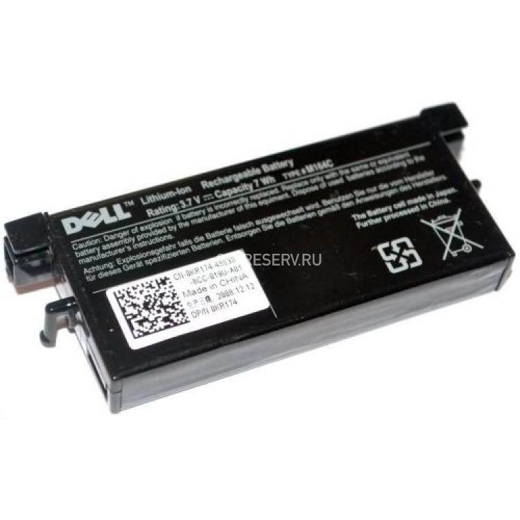 Батарея резервного питания (BBU) Dell 3,7v 1000mAh 7Wh For Perc H700 H800 5/E 6/E(M164C)