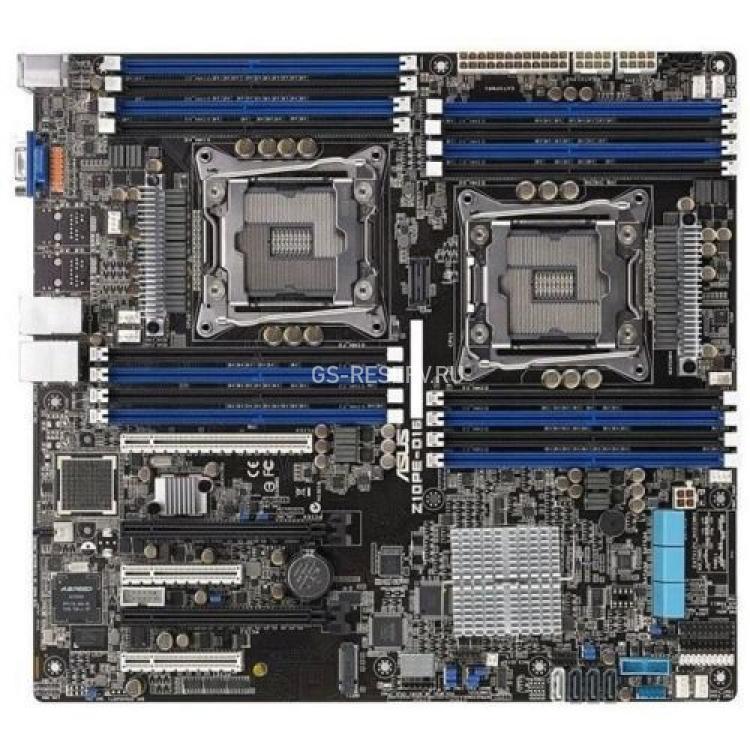 Материнская Плата Asus iC612PCH Dual Socket 2011-3 16DDR4 10xSATAIII M.2 6PCI-E16x 3.0 SVGA AC97-8ch 2LAN1000 IPMI 4USB3 E-ATX 8000Mhz For TS700-E8(Z10PE-D16 WS)