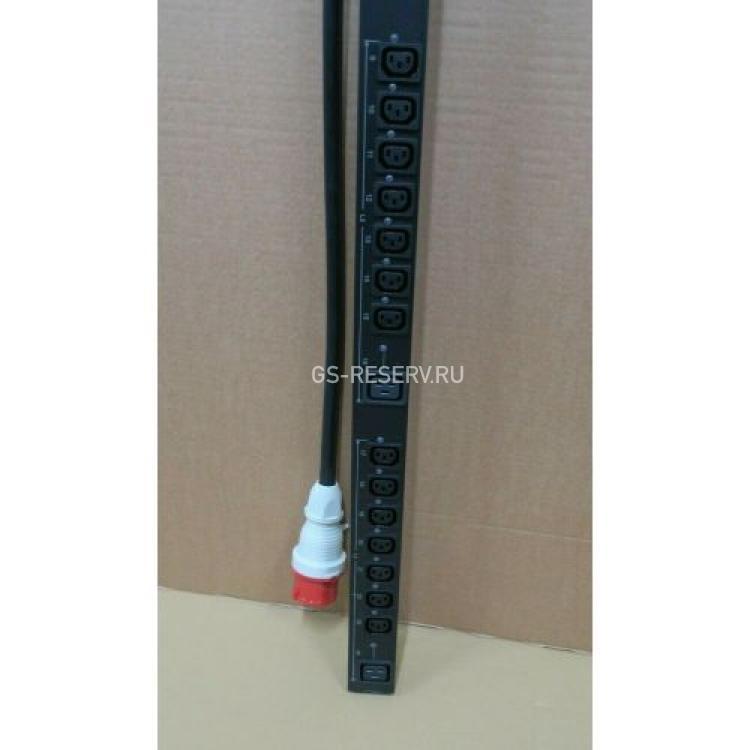 Распределительное Устройство Электропитания APC Switched Rack PDU 2G 11kW 16A 230V Input IEC 309 16A 3P+N+PE 20A 3P+N+E Output 21xC13 3xC19 1.83m 9Kg(AP8981)