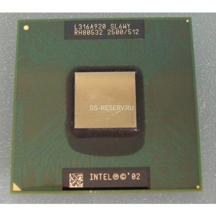 Процессор Intel Pentium M 2500Mhz (512/400/1,3v) Socket m478 Northwood(SL6P2)