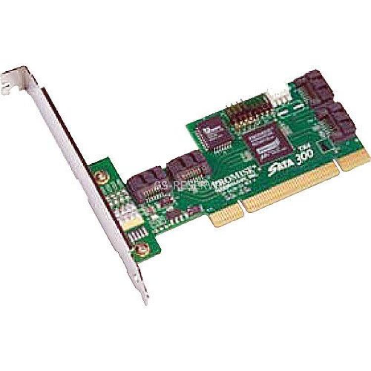 Контроллер SATA Promise 4xSATAII U300 PCI(SATA300 TX4)