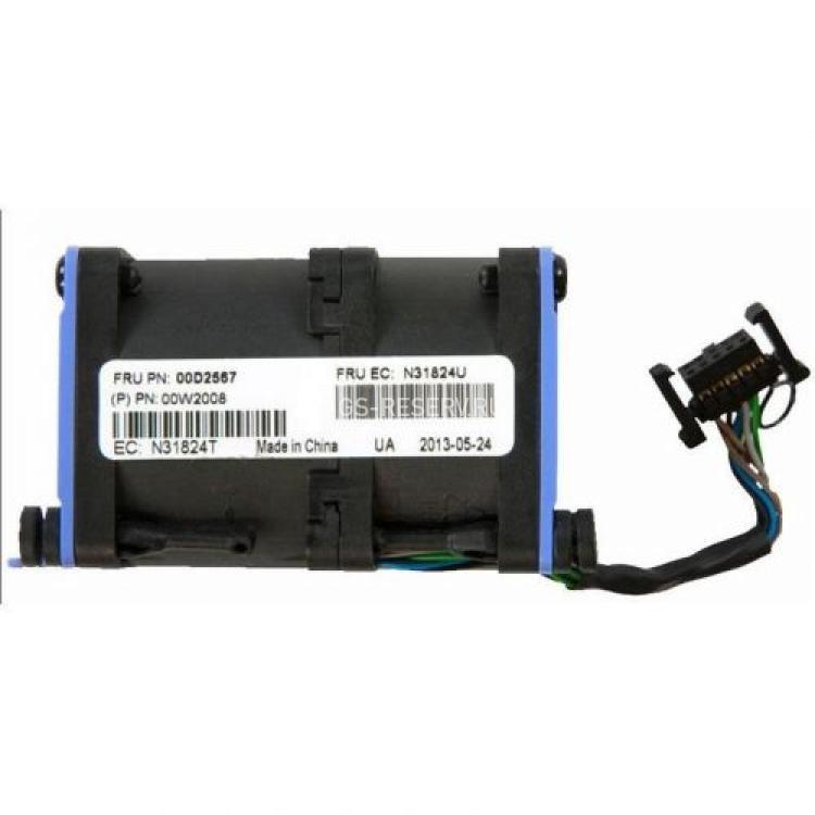 Вентилятор IBM (Delta) Brushless 1,3A 40x40x56mm For x3530M4 CPU Kit(00D2567)