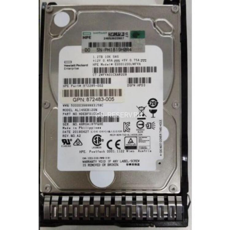 Жесткий Диск HP (Toshiba) AL14SEB120N 1.2Tb (U1200/10500/128Mb) 512n 12G SAS 2,5" For Gen5 Gen6 Gen7 Gen8 Gen9 Gen10 MSA2052 MSA2050 MSA2042 MSA2040 MSA1050 MSA1040(787648-001)