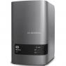 Внешний Жесткий Диск Western Digital My Book Duo 4Tb (2x2Tb) RAID1/0 5Гбит/сек 5400Rpm 3,5" USB 3.0 Gray(WDBRMH0040JCH-EEUE)
