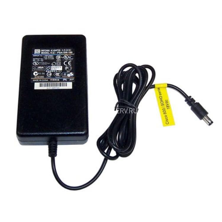 Блок Питания Cisco (Phihong) Input 100-240V 50/60Hz 0,4A Output +18V/0,8A 15Wt For Cisco 830 SOHO 90 SB100 Series 831 836 837 SOHO 91 96 97 SB101 SB106 SB107(PWR-830-WW1)